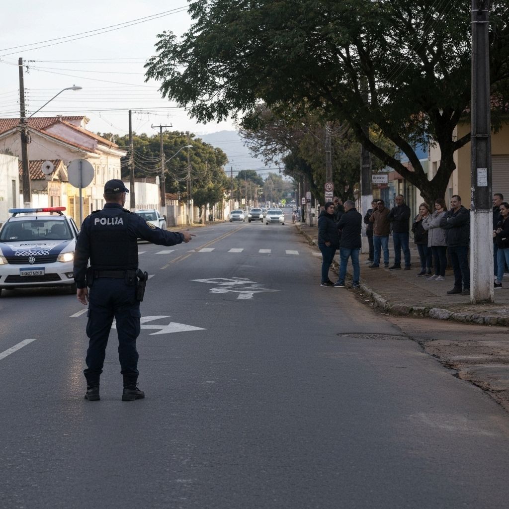 Dupla é presa em carro roubado após trocar tiros com 17º BPM na área rural de Gravataí